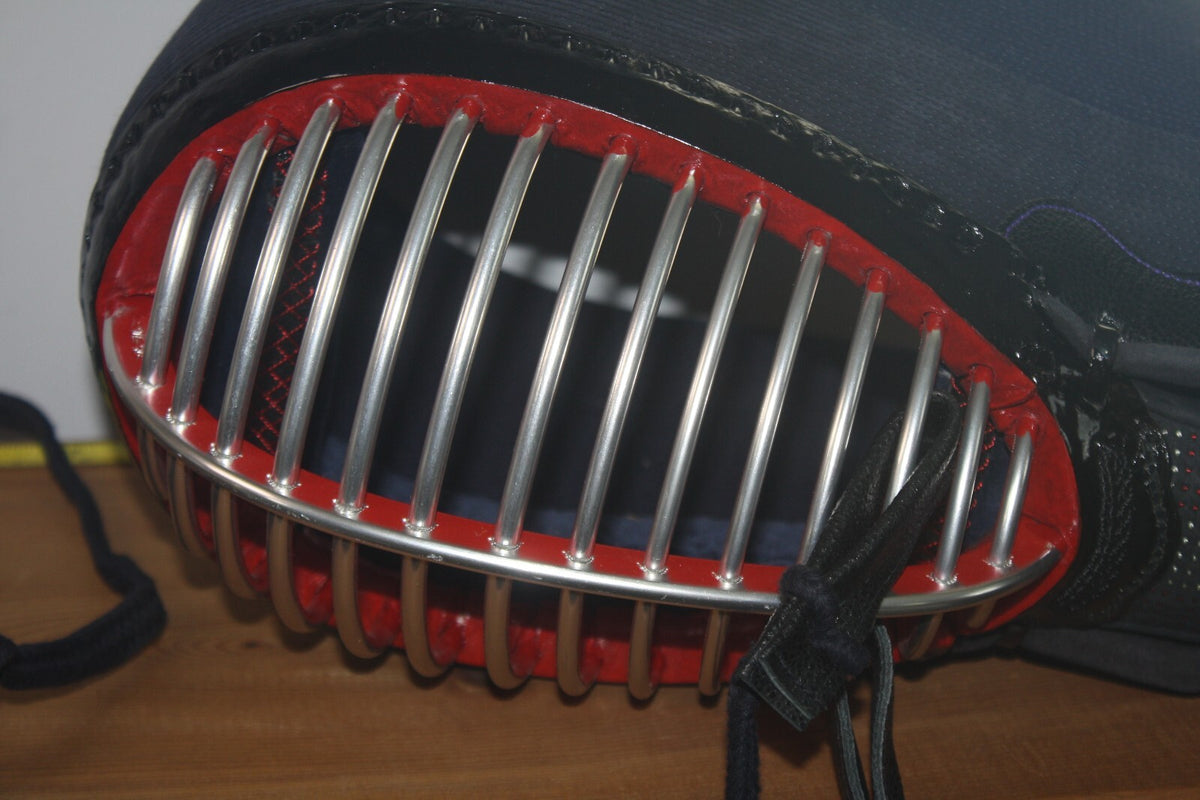 Kendo Protective Helmet with Metal Face Grill