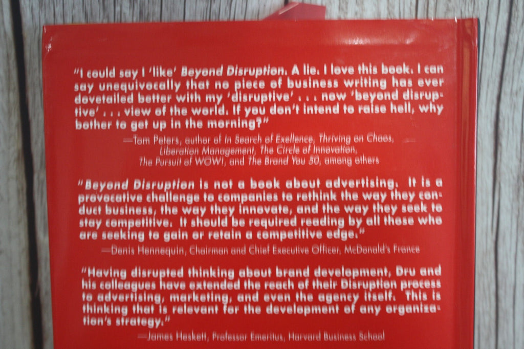 "Beyond Disruption: Changing the Rules in the Marketplace" by Jean-Marie Dru