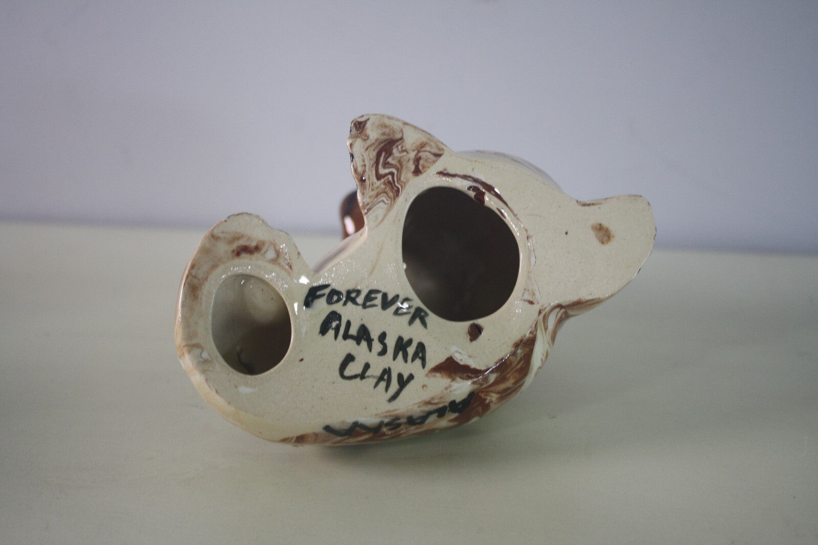 Forever Alaska Clay Ceramic Seal Figurine