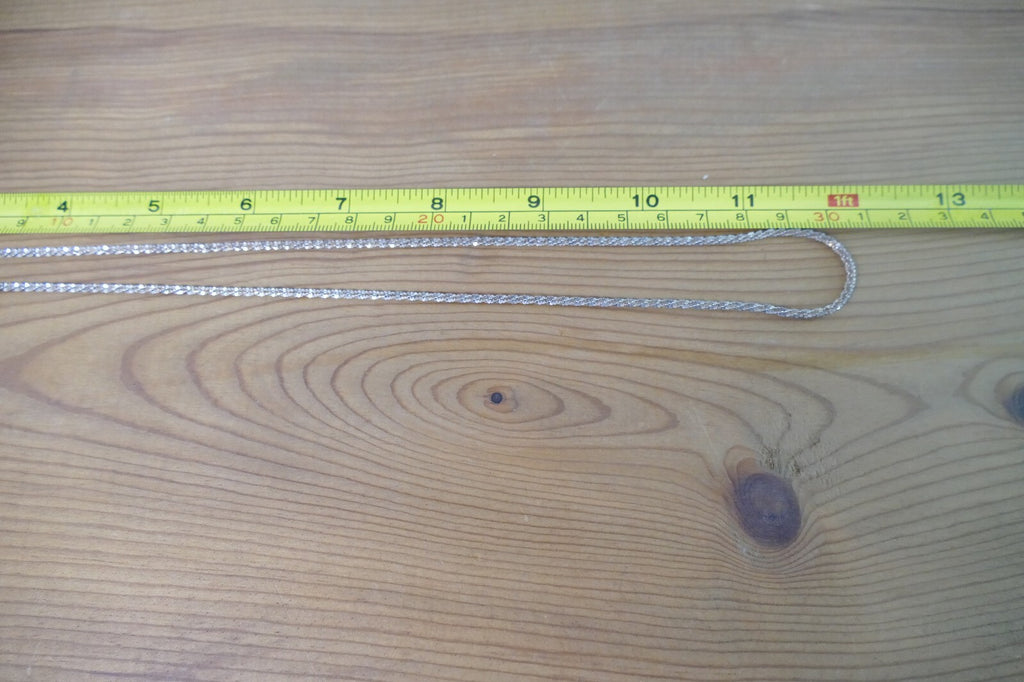 Silver Necklace Marked on Clasp Made in Italy 925