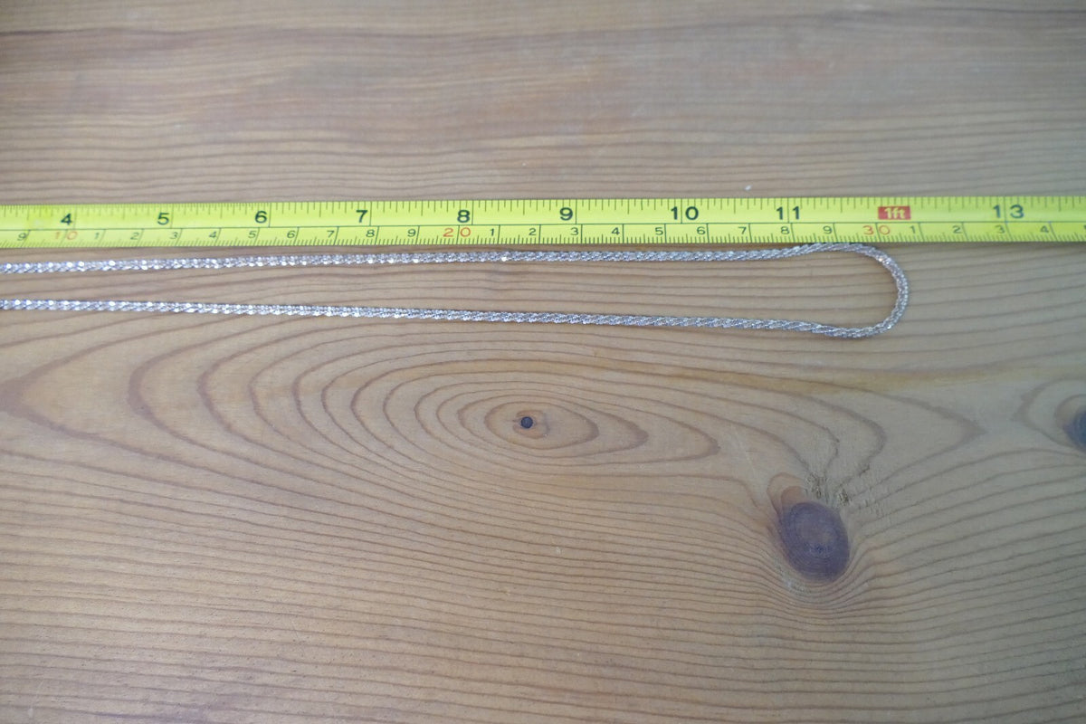 Silver Necklace Marked on Clasp Made in Italy 925