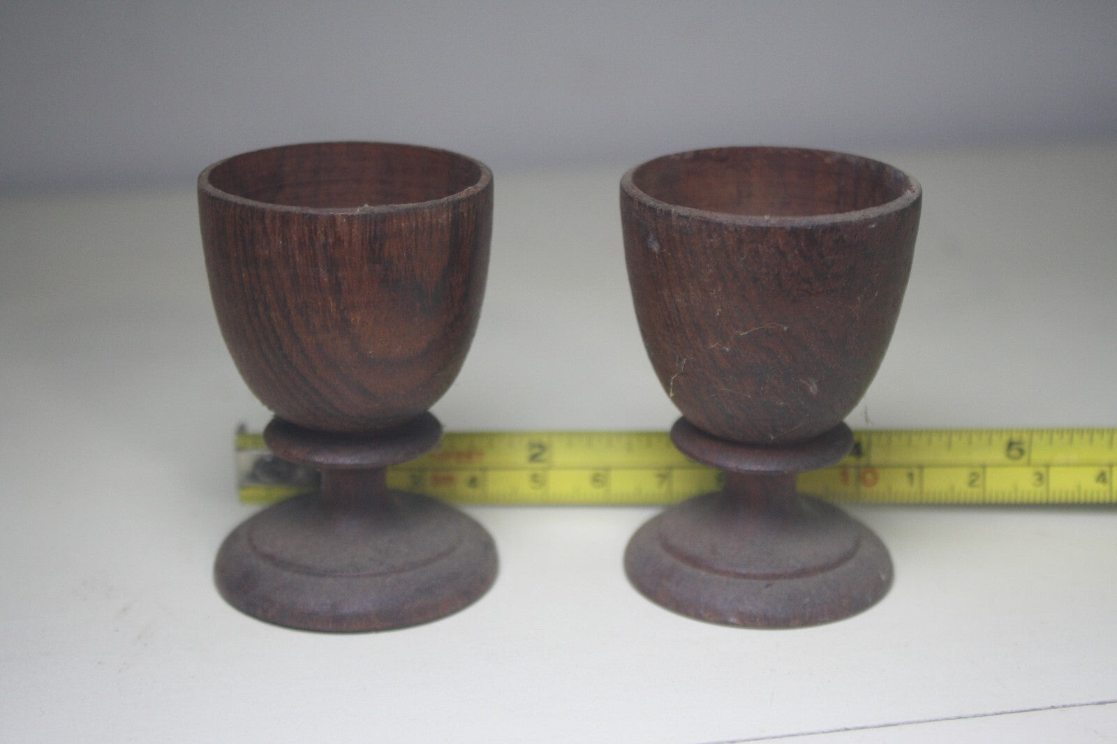 Vintage Wooden Egg Cups