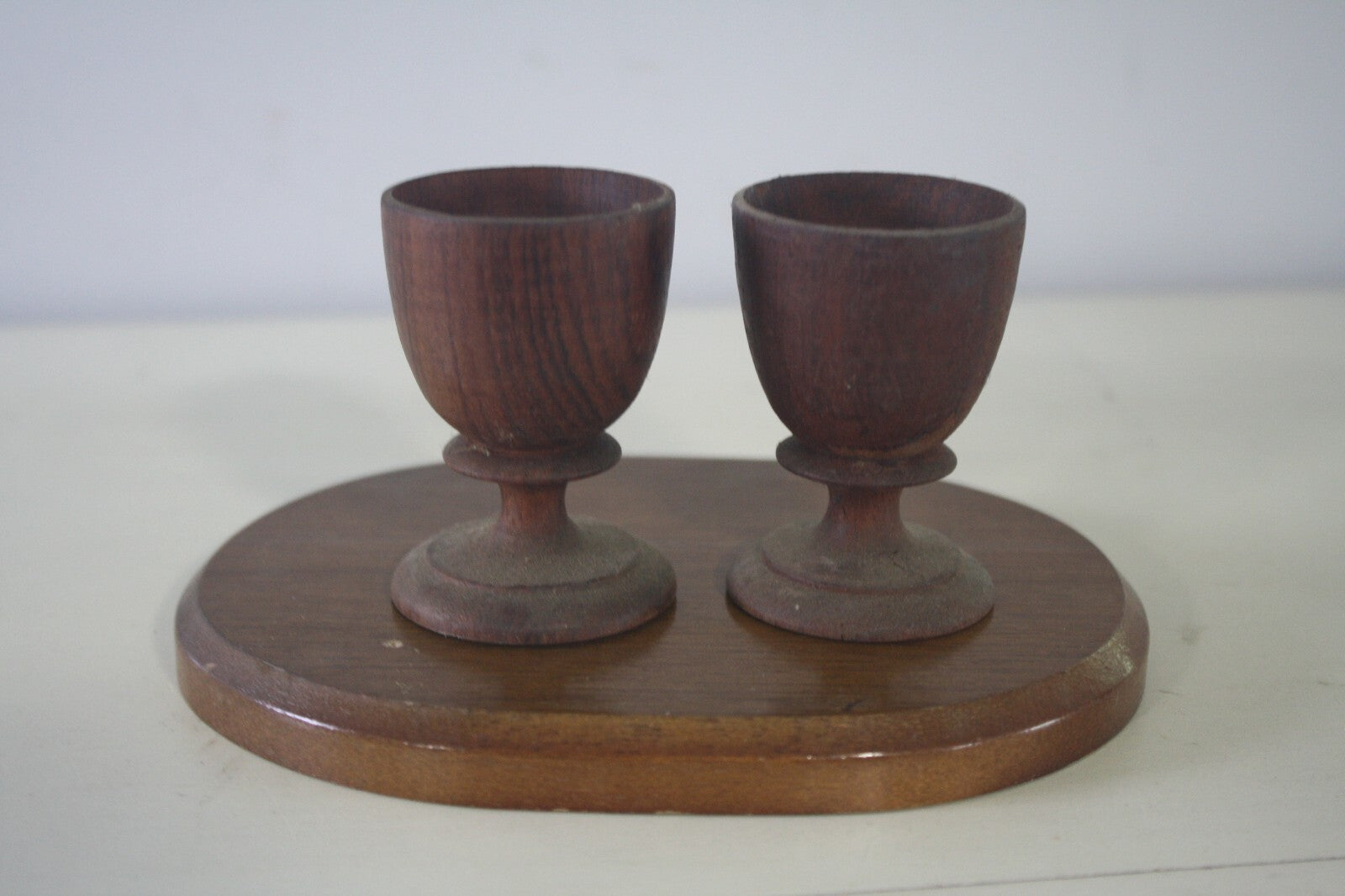 Vintage Wooden Egg Cups