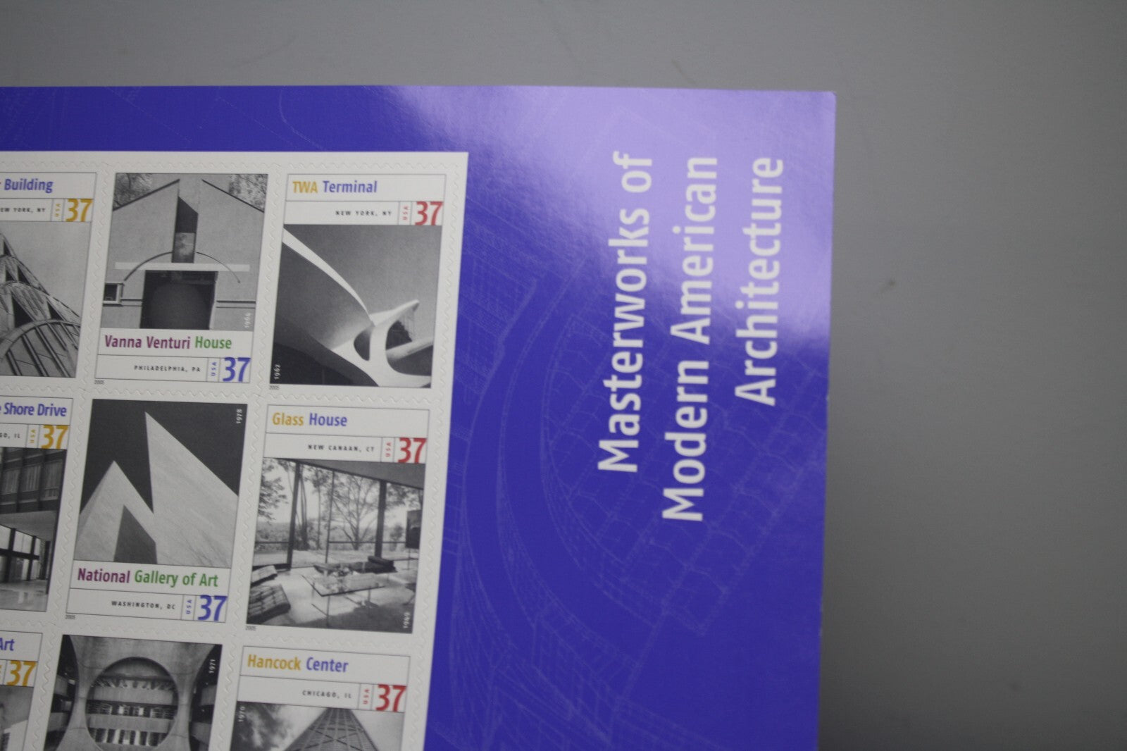USPS Masterworks of Modern American Architecture Commemorative Stamp Collection