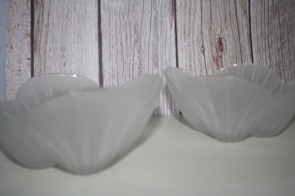 Vintage Scalloped Bowls - Three