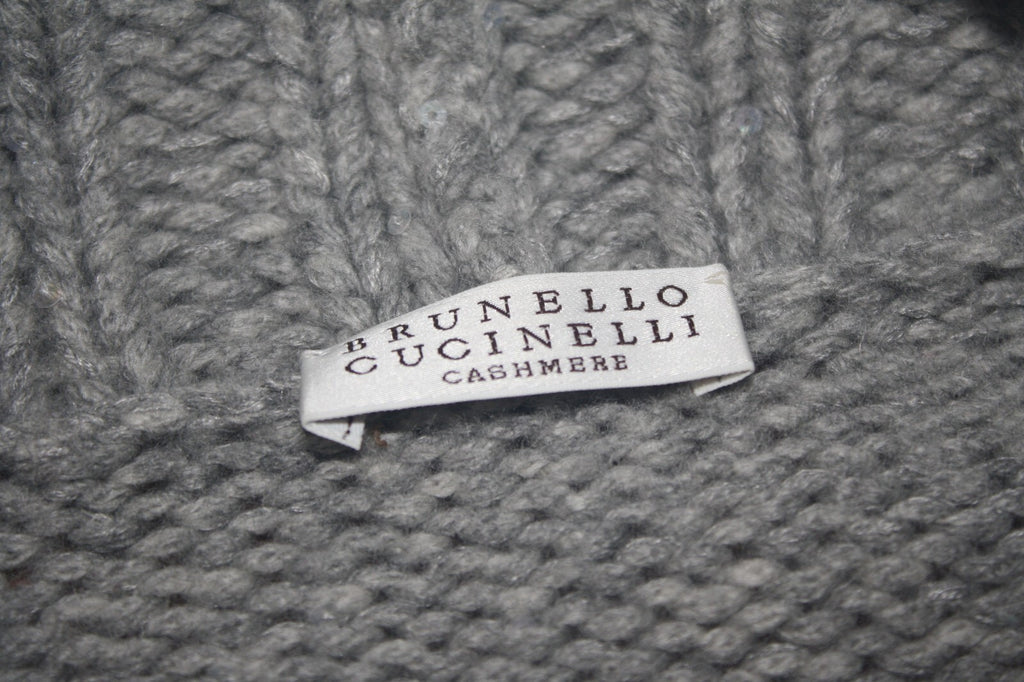 Brunello Cucinelli Embellished Knit Bolero Shrug