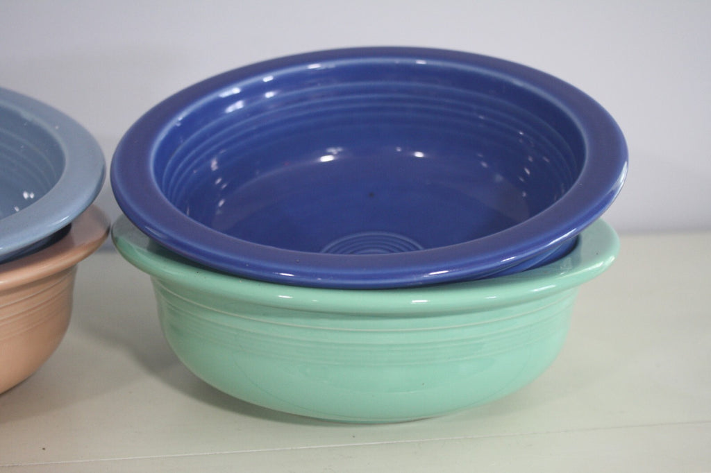 Lot of Four Fiesta Serving Bowls - Eight Inch Dinner Bowls
