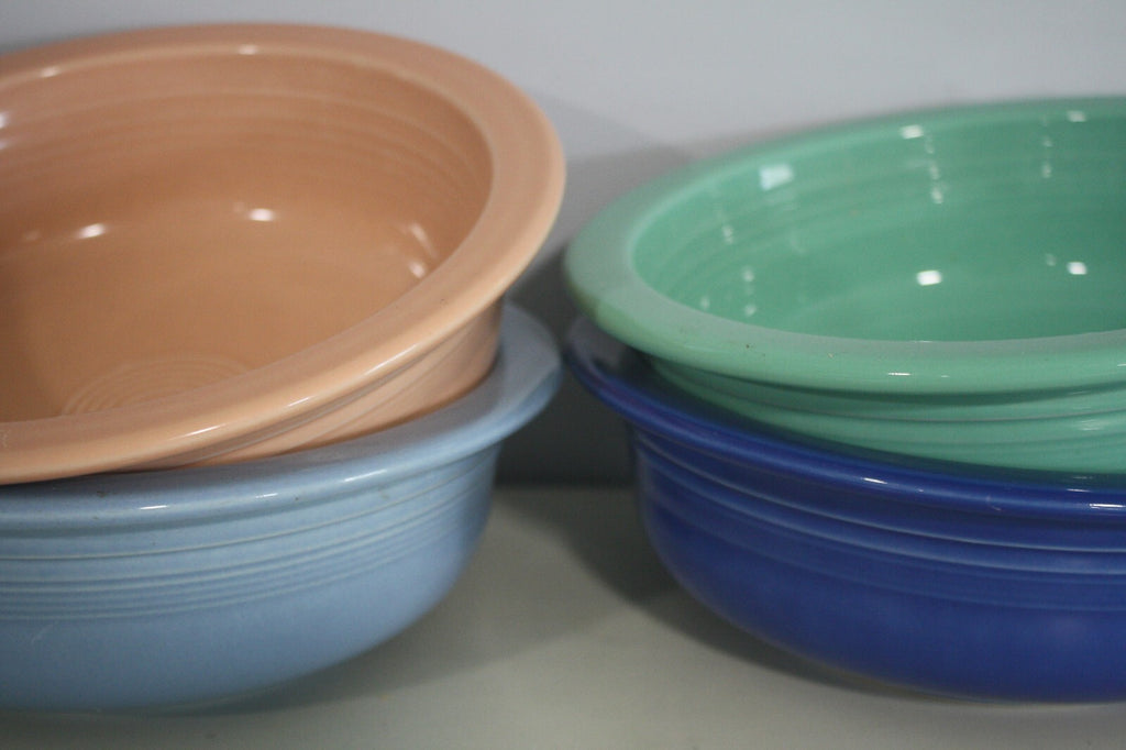 Lot of Four Fiesta Serving Bowls - Eight Inch Dinner Bowls