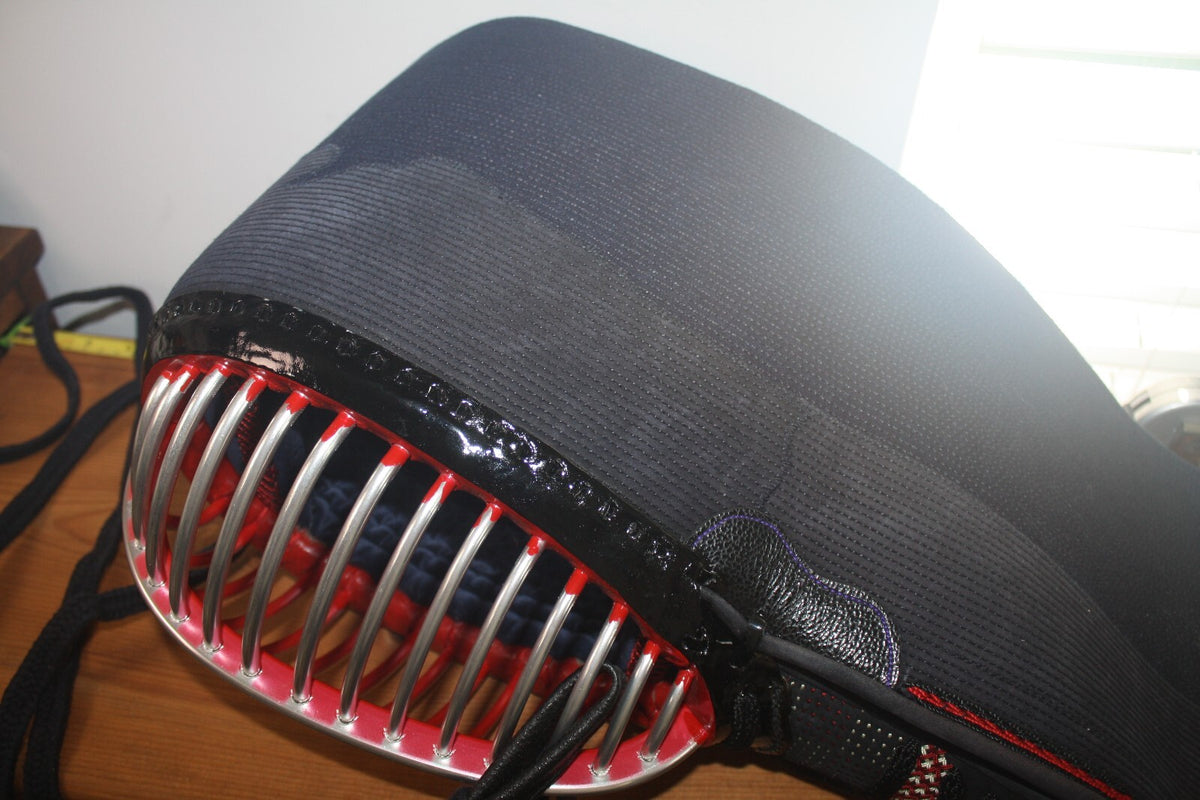 Kendo Protective Helmet with Metal Face Grill