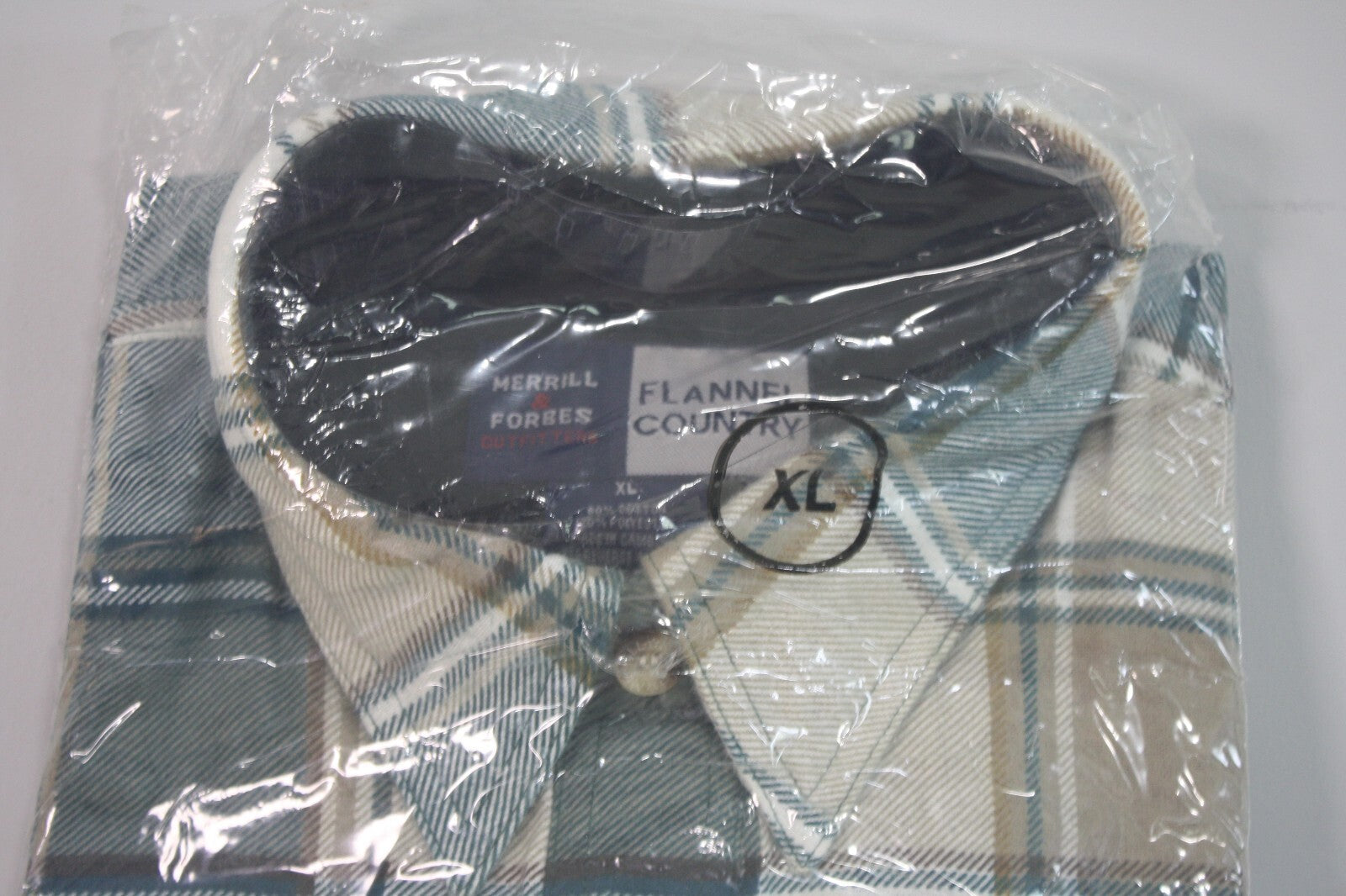 Merrill Forbes Flannel Country Men's XL NWT
