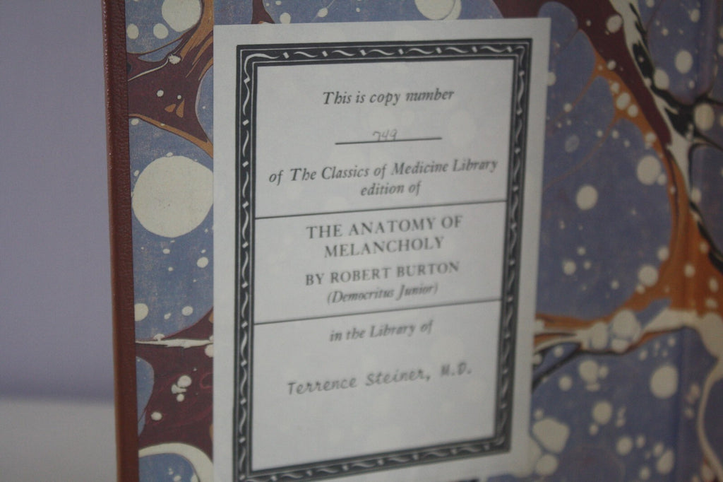 The Anatomy of Melancholy by Robert Burton