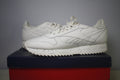 Reebok Classic White Leather Sneakers with Speckled Sole