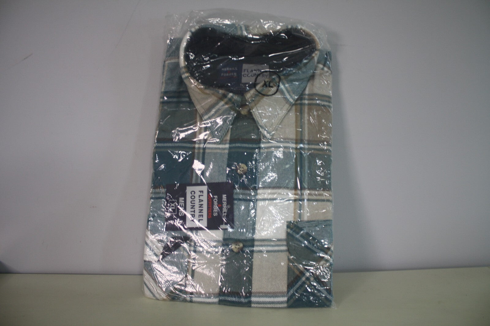 Merrill Forbes Flannel Country Men's XL NWT