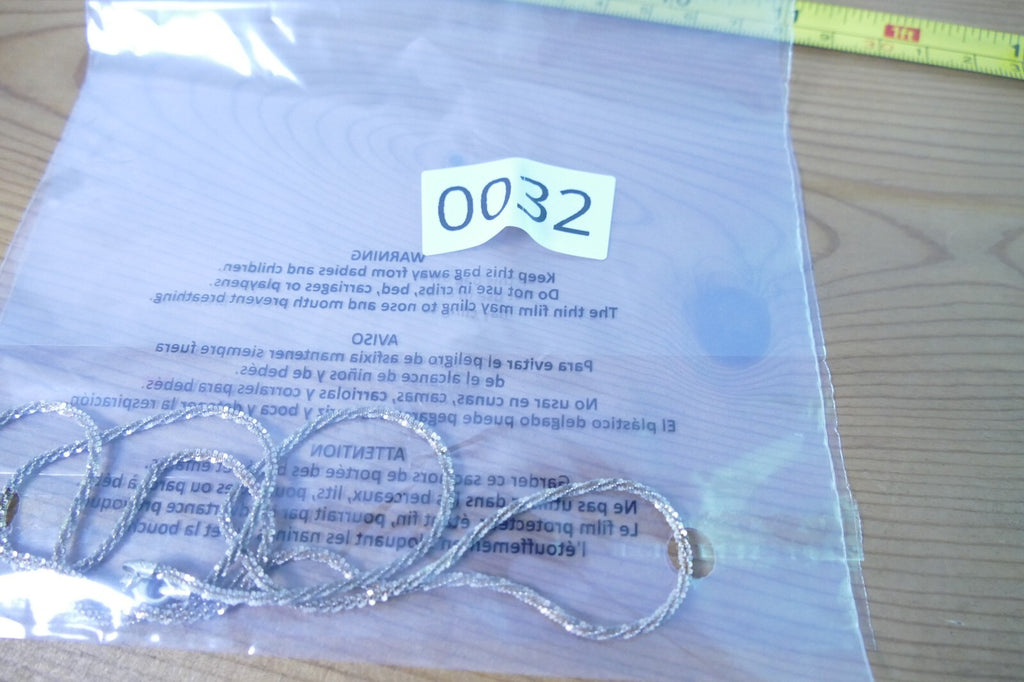 Silver Necklace Marked on Clasp Made in Italy 925