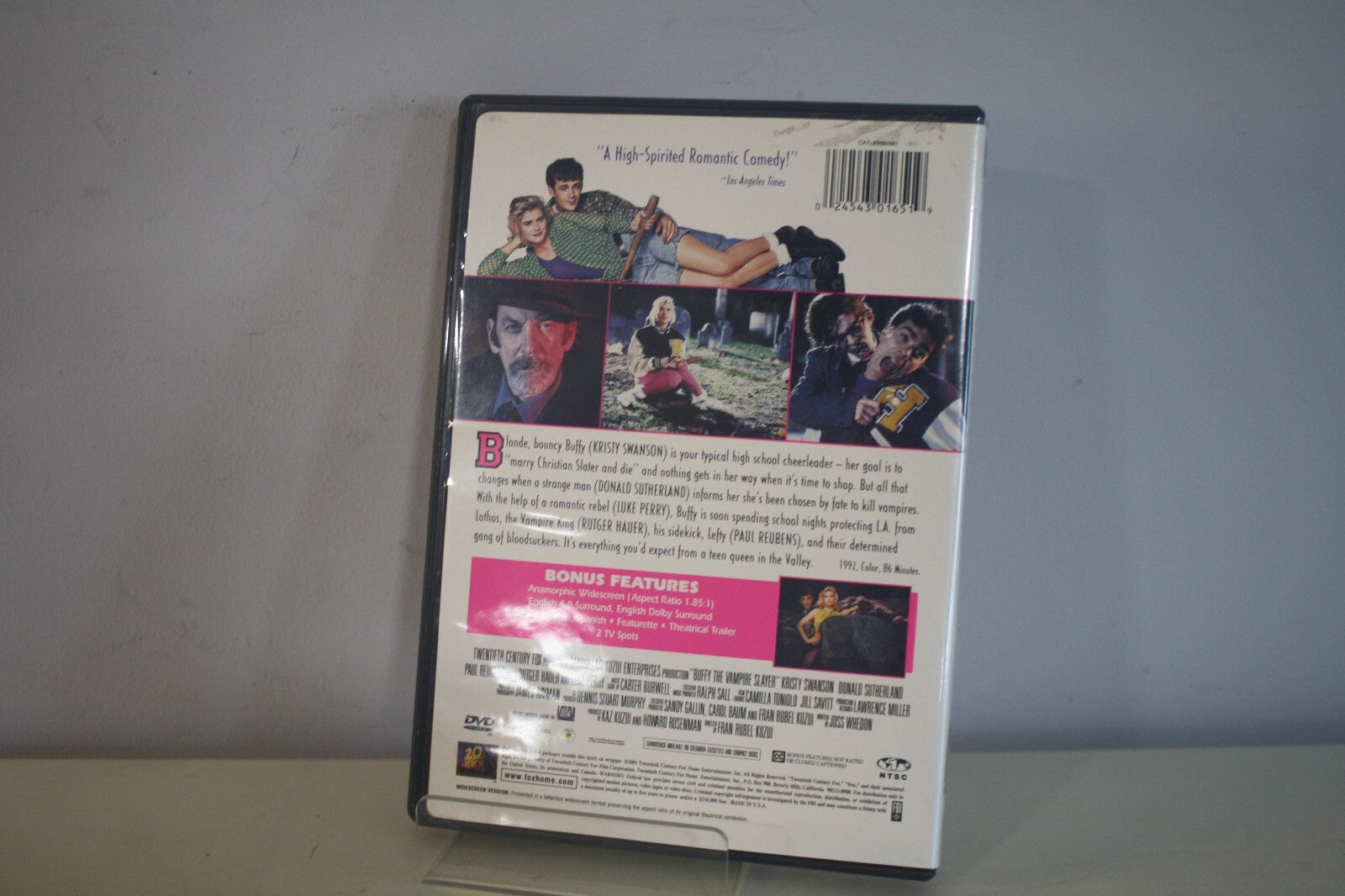 Buffy the Vampire Slayer DVD Movie