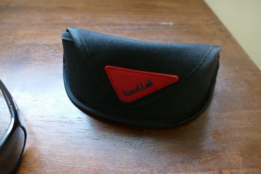 Bolle Black Cycling Sunglasses with Protective Case